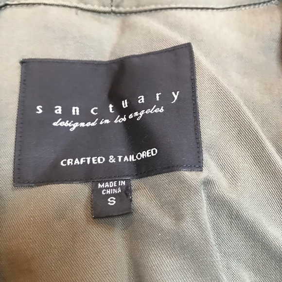 Sanctuary Olive Utility Vest - Picture 4 of 4